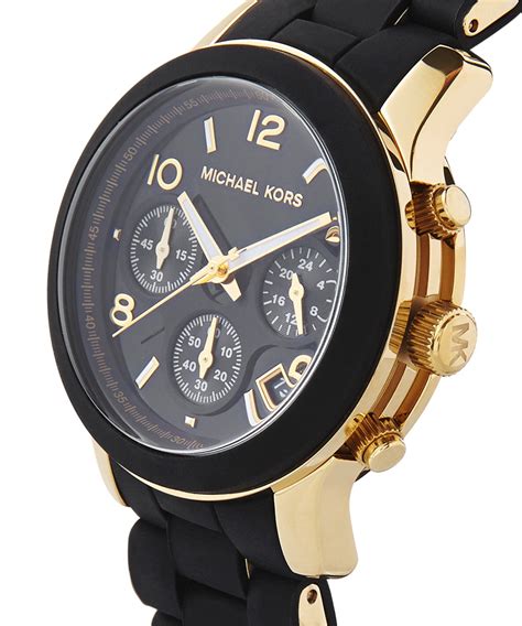 michael kors watch gold and black|Michael Kors Watch gold women's.